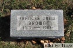 Frances Crew Brown