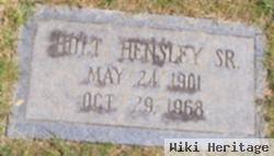 Holt Hensley, Sr