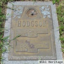 Don W. Hodgson