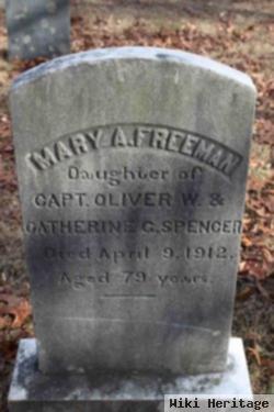 Mary A Spencer Freeman