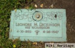 Lenore M Richardson Dickinson