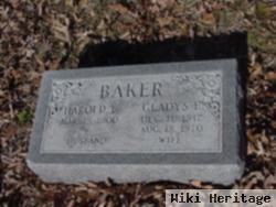 Gladys E Baker