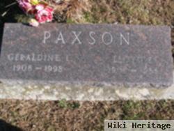 Geraldine Louise Wilson Paxson