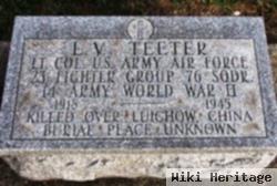 L. V. Teeter