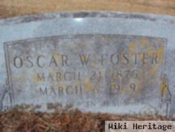 Oscar Walter Foster