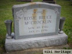 Rosie Bruce Mccrocklin