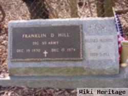 Franklin D, Hill