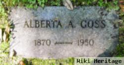 Alberta A Adams Goss