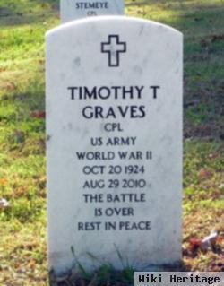 Timothy T Graves