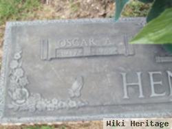 Oscar A Hensel