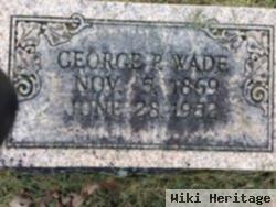 George Pink Wade