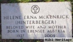 Helen Erna Hinterberger Mckenrick