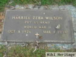 Harrill Zeba Wilson