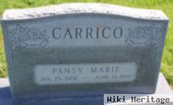 Pansy Marie Carrico