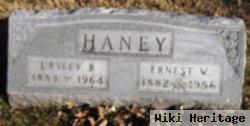 Ernest W Haney