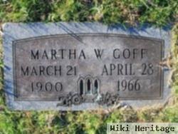 Martha Weekley Goff