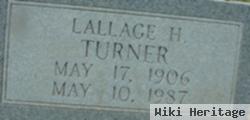 Lallage H Turner