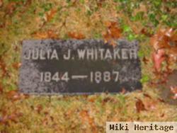 Julia J White Whitaker