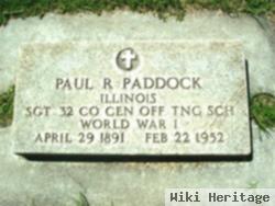 Paul R. Paddock