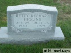 Betty Kephart Higgins