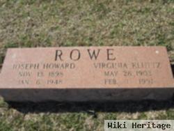 Joseph Howard Rowe, Sr