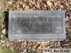 Bertha Brown Hendershot Davis