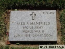 Pfc Fred R Mansfield