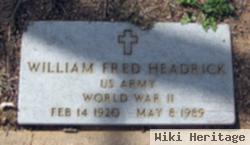 William Fred Headrick