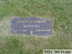 Gladys E. Lambert