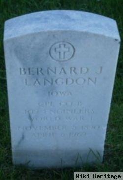 Bernard J Langdon