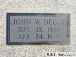 John William Deger