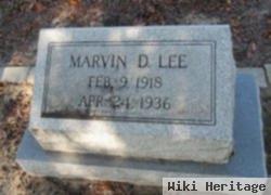 Marvin D Lee