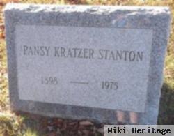 Pansy Kratzer Stanton