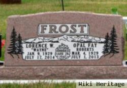 Opal Fay Roberts Frost