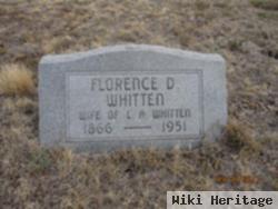 Florence Dell Hibbs Whitten