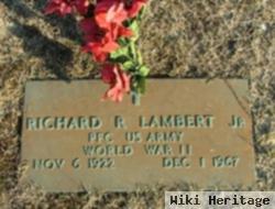 Richard Raleigh Lambert, Jr