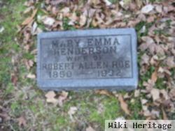 Mary Emma Henderson Roe