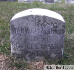 Mary Grosvenor Baldwin Lamson