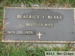 Beatrice L Blake
