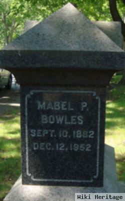 Mabel P Bowles