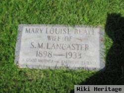 Mary Louise Beale Lancaster