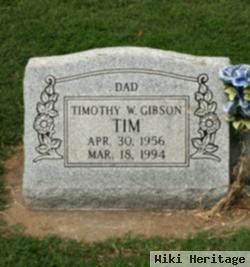 Timothy W. "tim" Gibson