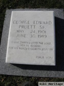 George Edward Pruett, Sr