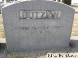 Martha E. Charlton Gotzian