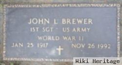 1Sgt John Lowell Brewer