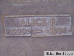 Alice F Carr Clark