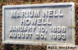 Marium Nell Howell