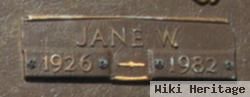 Jane White Bolander