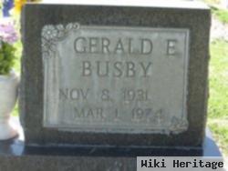 Gerald Edward Busby