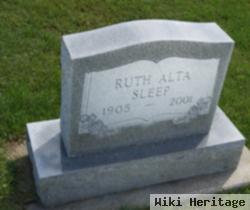 Ruth Alta Sleep